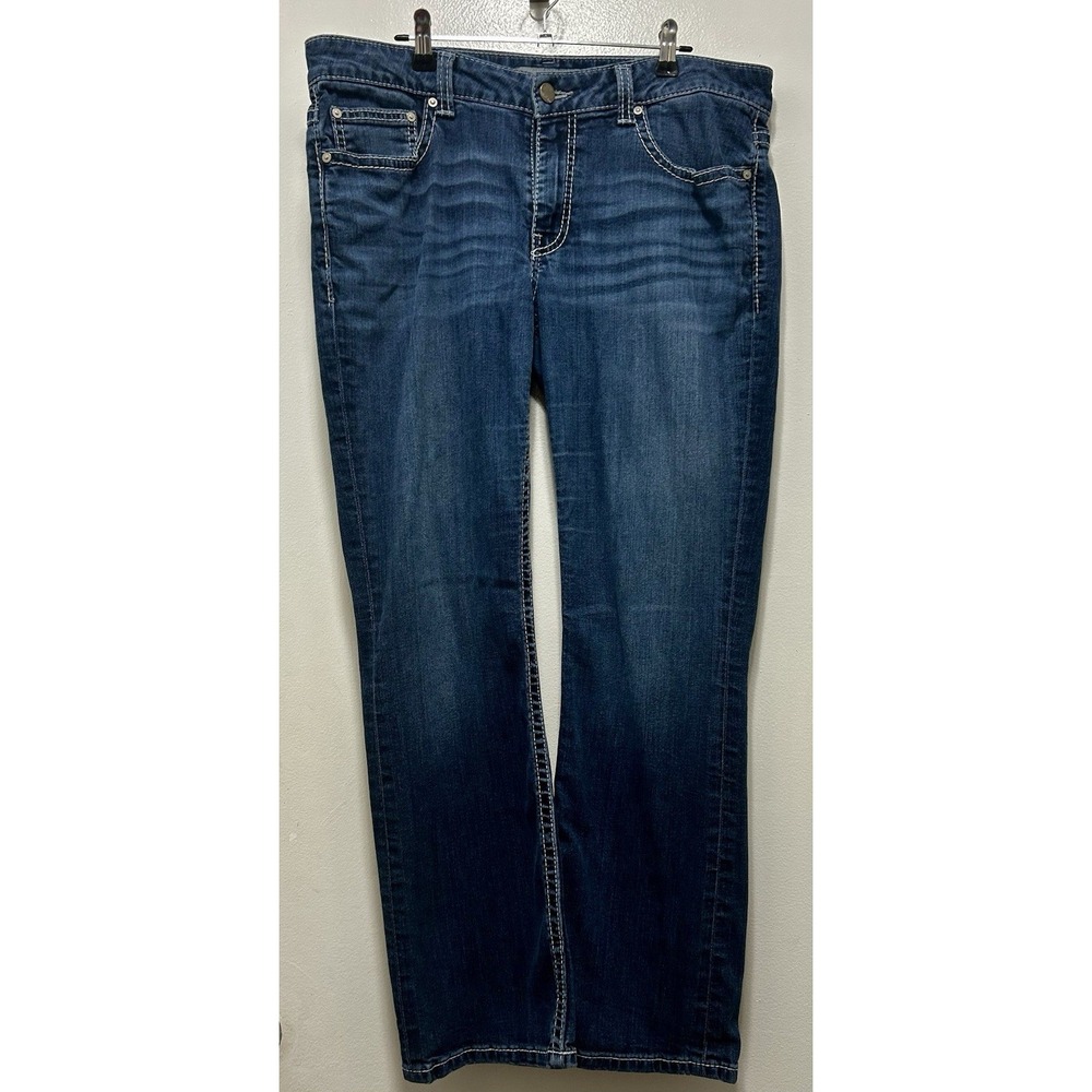 Bke Women's 31 X 29.5 Harper Straight Leg Jeans